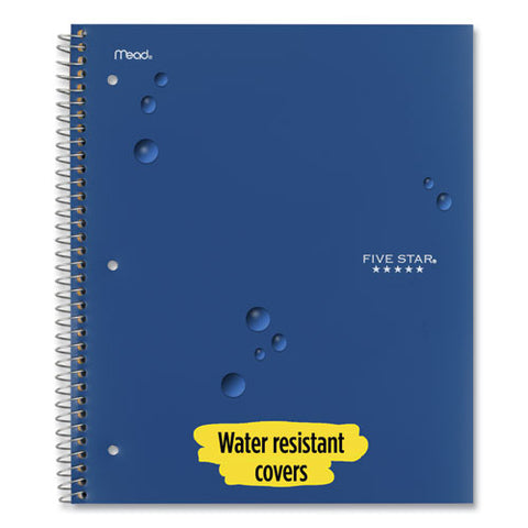 Wirebound Notebook, 1-subject, Medium/college Rule, Assorted Cover Colors, (100) 11" X 8.5" Sheets, 3/pack