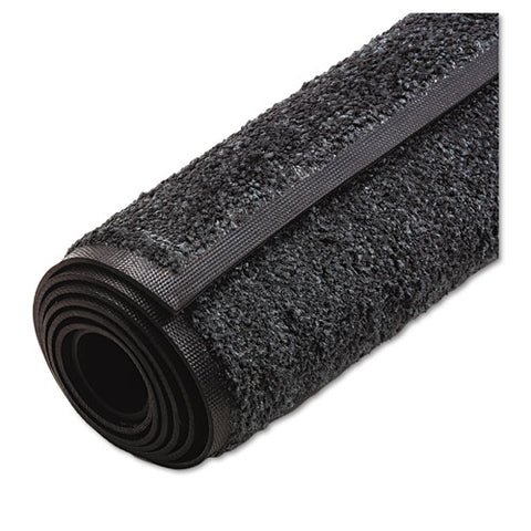 Platinum Series Walk-off Indoor Wiper Mat, Rectangular, Gray Carpeted Surface, 36" X 60"