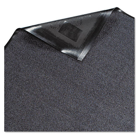Platinum Series Walk-off Indoor Wiper Mat, Rectangular, Gray Carpeted Surface, 36" X 60"
