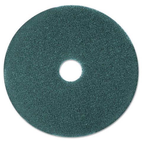 Low-speed High Productivity Floor Pads 5300, 12" Diameter, Blue, 5/carton