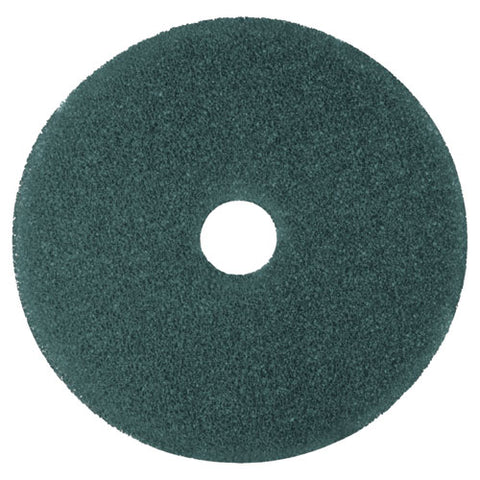 Low-speed High Productivity Floor Pads 5300, 12" Diameter, Blue, 5/carton