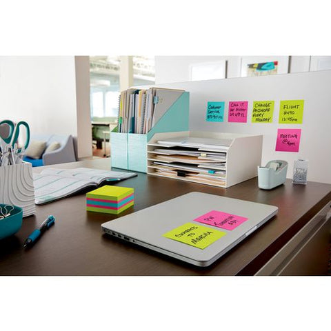 Original Cubes, 3" X 3", Assorted Bright Colors, 400 Sheets/cube