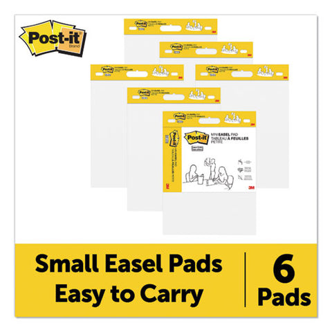 Vertical-orientation Self-stick Easel Pads, Unruled, 15" X 18", White, 20 Sheets, 2/pack