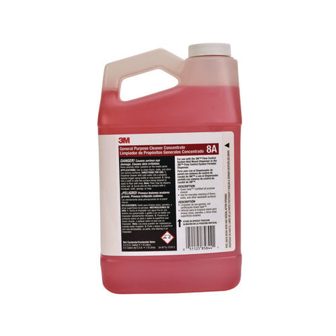 General Purpose Cleaner Concentrate, Clean Scent, 0.5 Gal Bottle, 4/carton