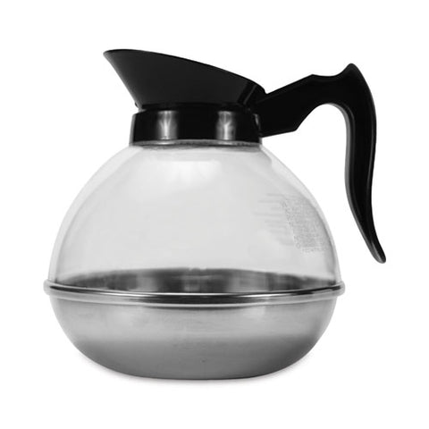 Unbreakable Regular Coffee Decanter, 60 Oz, Black Handle