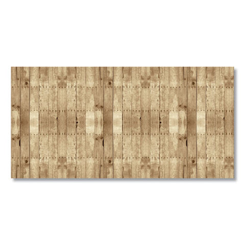 Bordette Designs, Weathered Wood, 48" X 50 Ft, Distressed Brown