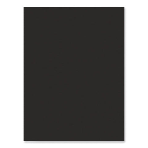 Sunworks Construction Paper, 50 Lb Text Weight, 9 X 12, Black, 50/pack