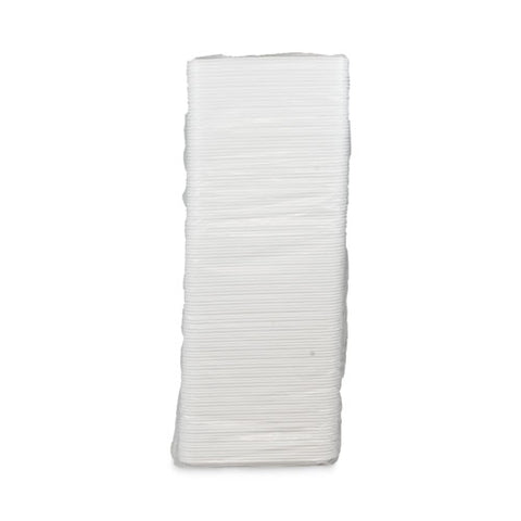 Supermarket Tray, #12s, 11 X 9 X 0.65, White, Foam, 250/carton