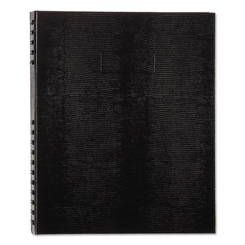 Notepro Notebook, 1-subject, Medium/college Rule, Black Cover, (75) 11 X 8.5 Sheets
