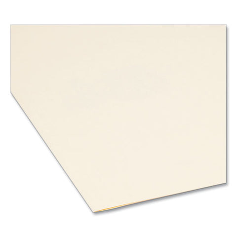 Erasable Supertab File Folders, 1/3-cut Tabs: Assorted, Letter Size, 0.75" Expansion, Manila, 24/pack