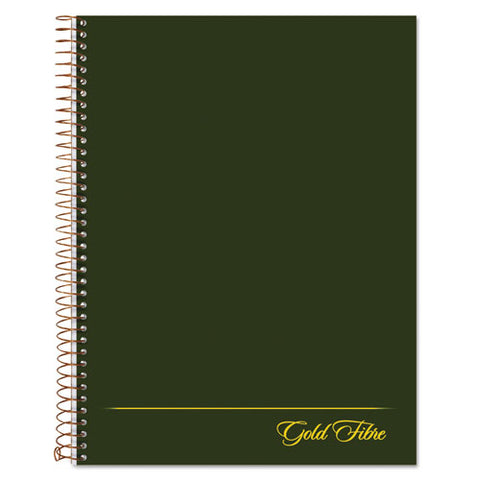Gold Fibre Wirebound Project Notes Book, Project-management Format, Green Cover, (84) 9.5 X 7.25 Sheets