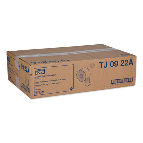 Universal Jumbo Bath Tissue, Septic Safe, 2-ply, 3.48" X 1,000 Ft, White, 12 Rolls/carton