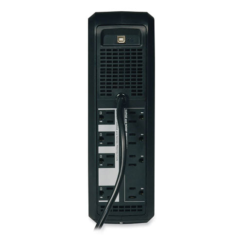 Omnismart Lcd Line-interactive Ups Tower, 8 Outlets, 900 Va, 870 J