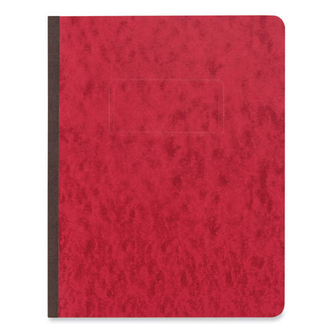 Pressboard Report Cover, Two-piece Prong Fastener, 3" Capacity, 8.5 X 11, Executive Red/executive Red