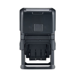 Printy Custom Self-inking Dater, 1.63" X 1", Black/blue/red