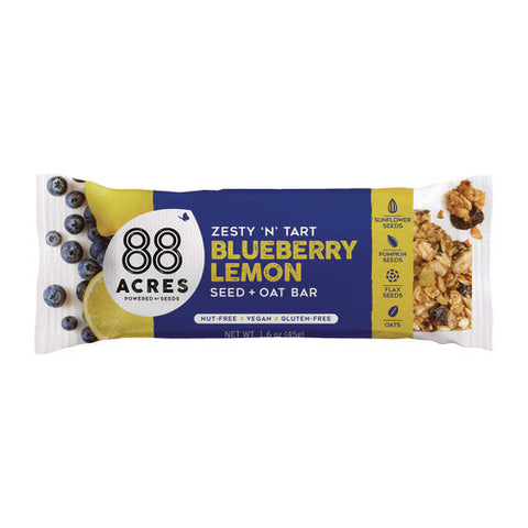 Warm 'n Chewey Gluten-free Blueberry/lemon Seed And Oat Bar, 1.6 Oz Bar, 9/box