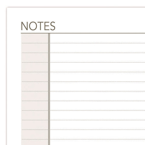 Lined Notes Pages For Planners/organizers, 6.75 X 3.75, White Sheets, Undated