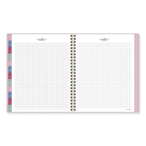 Harmony Weekly/monthly Poly Planner, 8.81 X 7.88, Pink Cover, 13-month (jan To Jan): 2024 To 2025