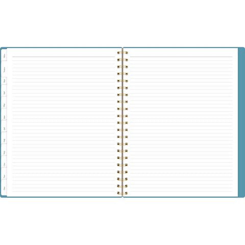 Workstyle Weekly/monthly Planner, Geometric Artwork, 11 X 9.38, Blue/gold Cover, 12-month (jan To Dec): 2025