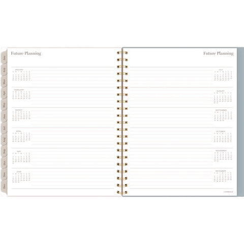 Triad Weekly/monthly Planner, Geometric Artwork, 11" X 9.25", Multicolor Cover, 12-month (jan To Dec): 2025