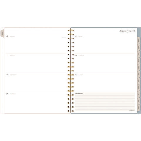 Triad Weekly/monthly Planner, Geometric Artwork, 11" X 9.25", Multicolor Cover, 12-month (jan To Dec): 2025