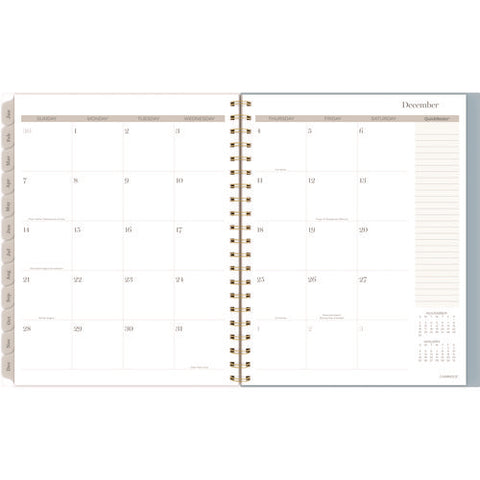 Triad Weekly/monthly Planner, Geometric Artwork, 11" X 9.25", Multicolor Cover, 12-month (jan To Dec): 2025