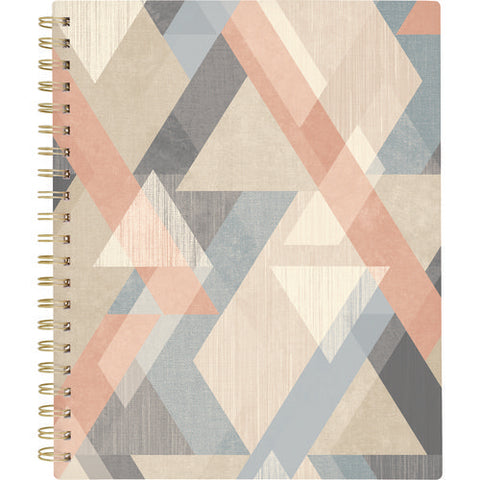 Triad Weekly/monthly Planner, Geometric Artwork, 11" X 9.25", Multicolor Cover, 12-month (jan To Dec): 2025