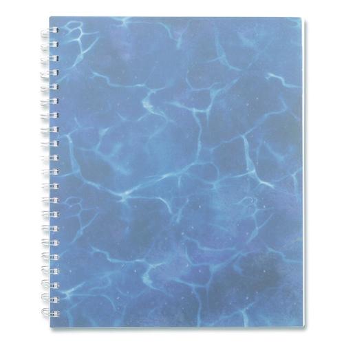 Abyss Weekly/monthly Planner, 11 X 8.5, Water-inspired Artwork, Blue Cover, 12-month (jan-dec): 2026