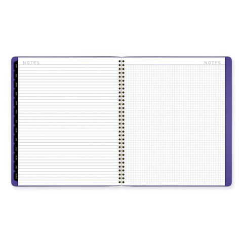 Contemporary Monthly Planner, 11.38 X 9.63, Purple Cover, 12-month (jan To Dec): 2025