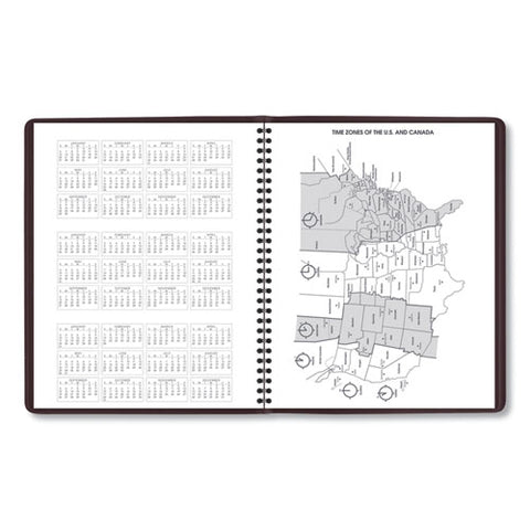 Monthly Planner, 11 X 9, Winestone Cover, 15-month: Jan 2025 To Mar 2026