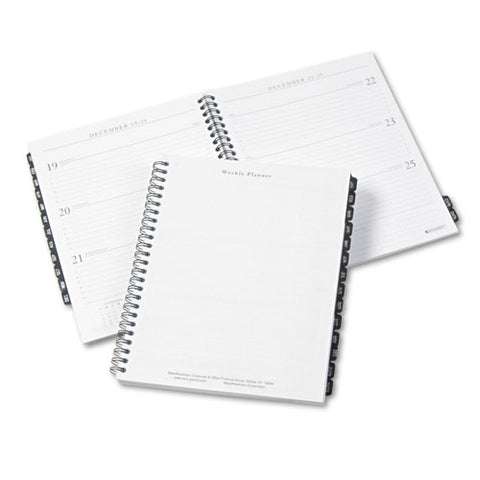 Executive Weekly/monthly Planner Refill With Hourly Appointments, 8.75 X 6.88, White Sheets, 12-month (jan To Dec): 2025