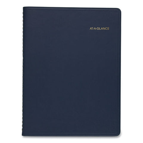 Weekly Appointment Book, 11 X 8.25, Navy Cover, 13-month: Jan 2025 To Jan 2026