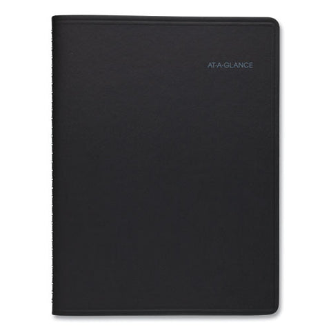 Quicknotes Weekly/monthly Planner, 10 X 8, Black Cover, 12-month (july To June): 2024 To 2025