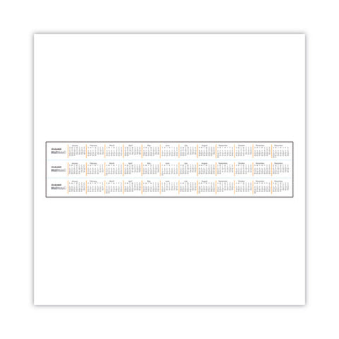 Wallmates Self-adhesive Dry Erase Weekly Planning Surfaces, 18 X 24, White/gray/orange Sheets, Undated