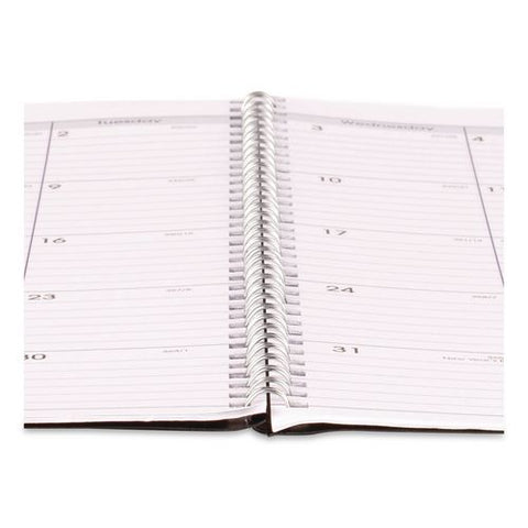 Dayminder Academic Monthly Planner, 12 X 8, Black Cover, 14-month: July 2026 To Aug 2027