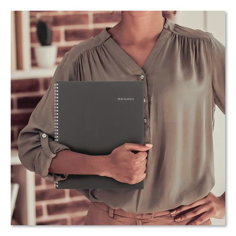 Dayminder Academic Weekly/monthly Planners, 11 X 8.5, Charcoal Cover, 12 Month (july To June): 2026 To 2027