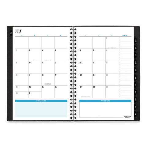 Academic Year Customizable Student Weekly/monthly Planner, 8.5 X 6.75, 12-month (july To June), 2024 To 2025