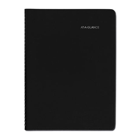 Dayminder Weekly Appointment Book, Vertical-column Format, 11 X 8, Black Cover, 12-month (jan To Dec): 2025