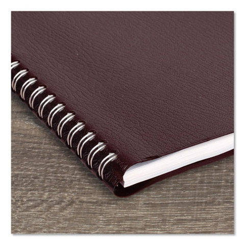 Dayminder Weekly Appointment Book, Vertical-column Format, 11 X 8, Burgundy Cover, 12-month (jan To Dec): 2025