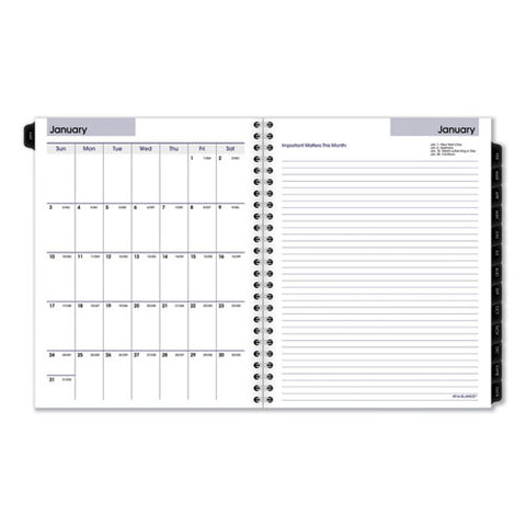 Dayminder Executive Weekly/monthly Refill, 8.75 X 7, White Sheets, 12-month (jan To Dec): 2025