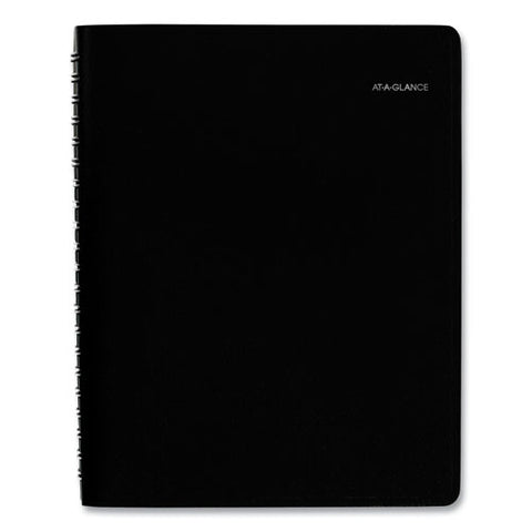 Dayminder Four-person Group Daily Appointment Book, 11 X 8, Black Cover, 12-month (jan To Dec): 2025