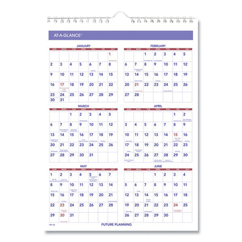 Monthly Wall Calendar With Ruled Daily Blocks, 8 X 11, White Sheets, 12-month (jan To Dec): 2025