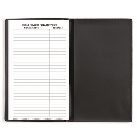 Dayminder Pocket-sized Monthly Planner, Unruled Blocks, 6 X 3.5, Black Cover, 14-month: Dec 2024 To Jan 2026