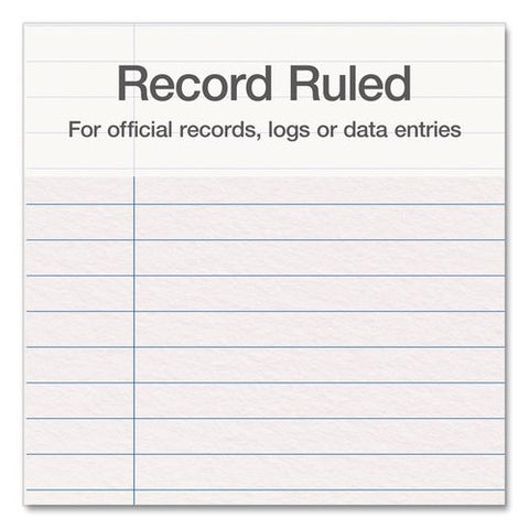 Record Ledger Book, Record-style Rule, Blue Cover, 12.12 X 7.62 Sheets, 300 Sheets/book