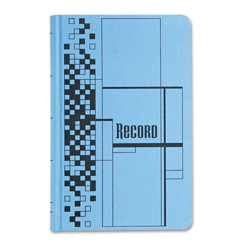 Record Ledger Book, Record-style Rule, Blue Cover, 11.75 X 7.25 Sheets, 500 Sheets/book