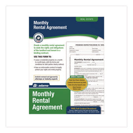 Month-to-month Residential Rental Agreement Digital Download With Instructions, 8.5 X 11, Unlimited Number Of Forms