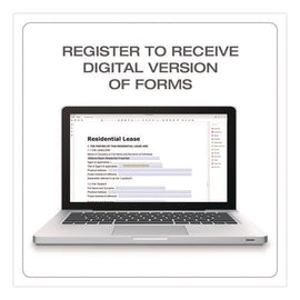 Residential Lease Form Sets With Instructions And Free Download, One-part (no Copies), 8.5 X 11, 4 Forms/set, 4 Sets/pack