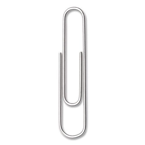 Paper Clips, #1, Smooth, Silver, 100 Clips/box