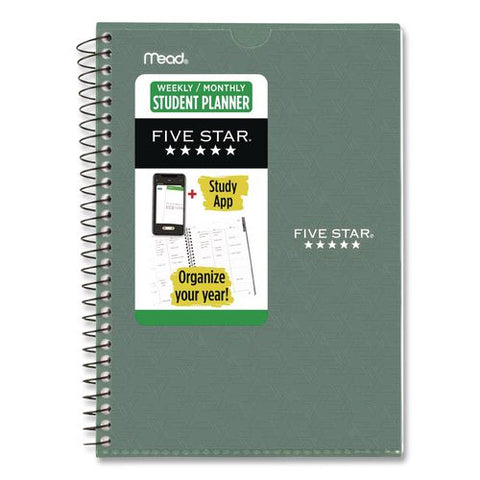 Customizable Academic Weekly/monthly Planner, 8 X 5, Randomly Assorted Color Cover, 12-month (july To June): 2026 To 2027