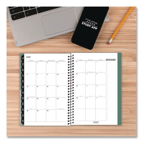 Customizable Academic Weekly/monthly Planner, 8 X 5, Randomly Assorted Color Cover, 12-month (july To June): 2026 To 2027